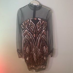 FASHION NOVA Sequence Dress